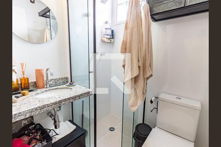 Apartamento para alugar com 49m², 2 quartos e 1 vaga Apartamento para alugar com 49m², 2 quartos e 1 vagaBanheiro da Suíte