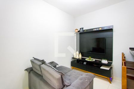 Sala de apartamento à venda com 2 quartos, 52m² em Vila Humaitá, Santo André