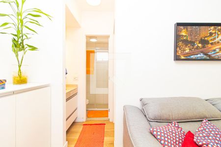 Sala de apartamento à venda com 1 quarto, 42m² em Bela Vista, São Paulo