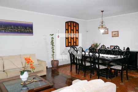 Sala de Estar e Jantar de casa à venda com 3 quartos, 169m² em Santa Maria, São Caetano do Sul
