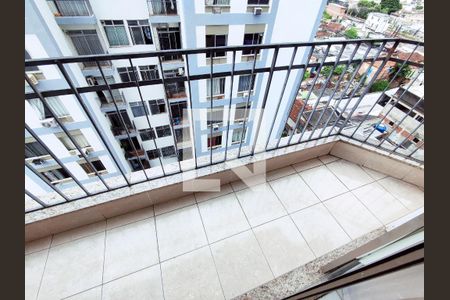 Varanda da Sala de apartamento à venda com 2 quartos, 70m² em Engenho Novo, Rio de Janeiro