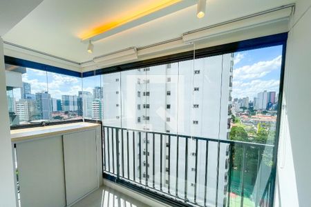 Varanda de kitnet/studio para alugar com 1 quarto, 29m² em Pinheiros, São Paulo