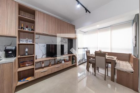 Sala de apartamento para alugar com 1 quarto, 29m² em Brooklin Paulista, São Paulo