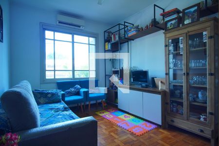Sala de apartamento à venda com 2 quartos, 64m² em São Sebastião, Porto Alegre