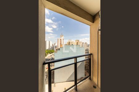 Varanda de kitnet/studio para alugar com 1 quarto, 32m² em Campos Elíseos, São Paulo