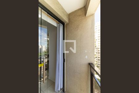 Varanda de kitnet/studio para alugar com 1 quarto, 32m² em Campos Elíseos, São Paulo