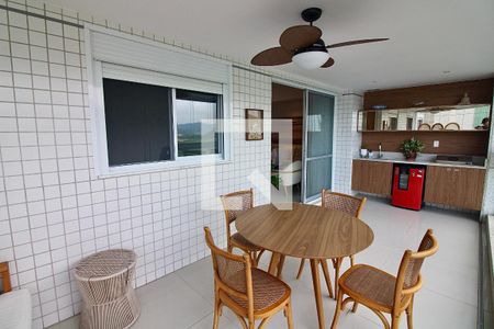 Varanda da Sala de apartamento para alugar com 3 quartos, 128m² em Barra da Tijuca, Rio de Janeiro