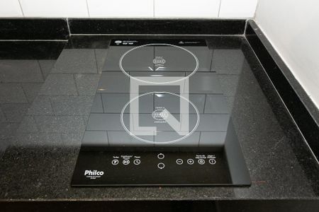 Studio para alugar com 35m², 1 quarto e sem vaga Studio para alugar com 35m², 1 quarto e sem vagaCozinha - Cooktop