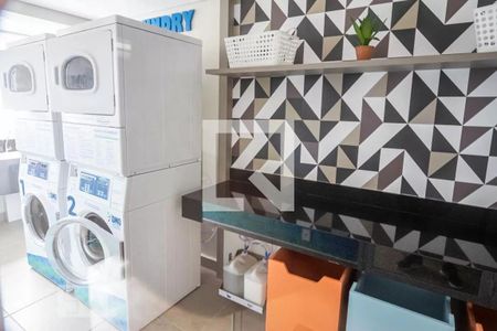 Studio para alugar com 35m², 1 quarto e sem vaga Studio para alugar com 35m², 1 quarto e sem vagaÁrea comum - Lavanderia