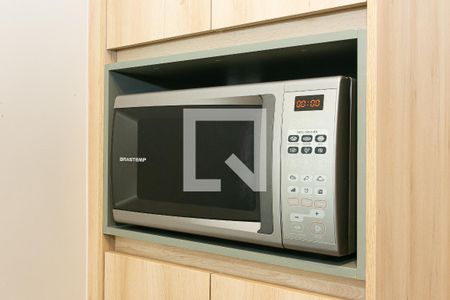 Studio para alugar com 35m², 1 quarto e sem vaga Studio para alugar com 35m², 1 quarto e sem vagaCozinha - Microondas