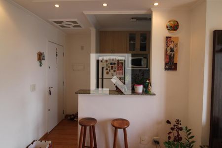 Sala / Cozinha de apartamento à venda com 2 quartos, 58m² em Parque Novo Mundo, São Paulo