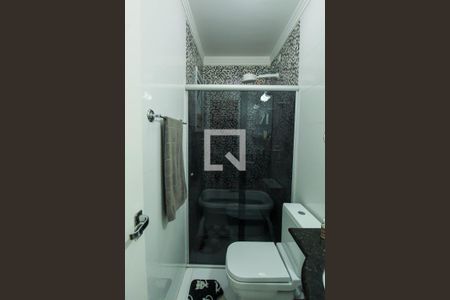 Banheiro da Suíte 1 de casa de condomínio à venda com 4 quartos, 170m² em Mooca, São Paulo