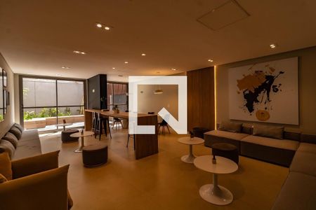 Studio à venda com 27m², 1 quarto e sem vaga Studio à venda com 27m², 1 quarto e sem vagaSalão de Festas