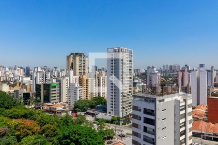 Sala - Vista de apartamento à venda com 2 quartos, 250m² em Moema, São Paulo
