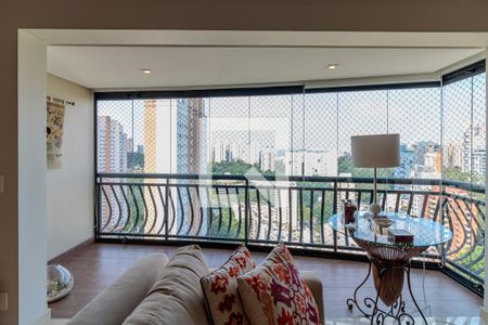 Varanda de apartamento para alugar com 3 quartos, 160m² em Vila Andrade, São Paulo