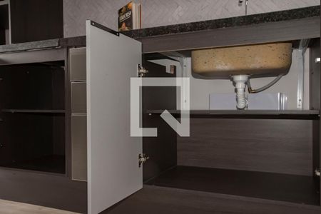 Studio para alugar com 26m², 1 quarto e sem vaga Studio para alugar com 26m², 1 quarto e sem vagaCozinha
