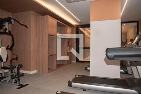 Studio para alugar com 26m², 1 quarto e sem vaga Studio para alugar com 26m², 1 quarto e sem vagaÁrea comum - Academia
