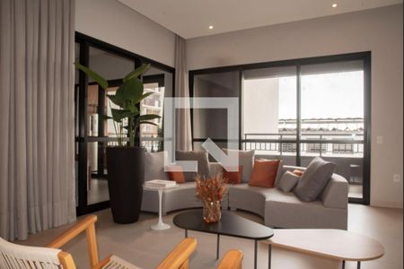 Studio para alugar com 26m², 1 quarto e sem vaga Studio para alugar com 26m², 1 quarto e sem vagaÁrea comum - Salão de festas