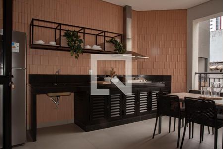 Studio para alugar com 26m², 1 quarto e sem vaga Studio para alugar com 26m², 1 quarto e sem vagaÁrea comum - Churrasqueira