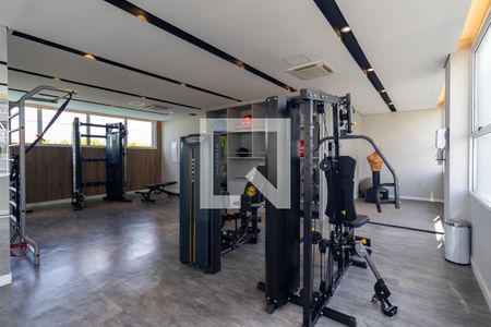 Apartamento para alugar com 43m², 1 quarto e 1 vaga Apartamento para alugar com 43m², 1 quarto e 1 vagaÁrea comum - Academia