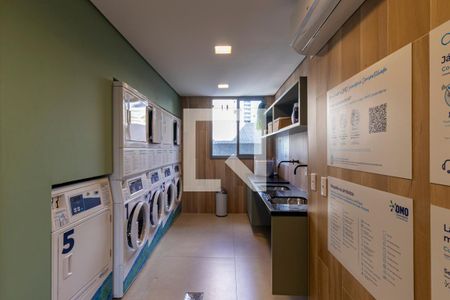 Apartamento para alugar com 43m², 1 quarto e 1 vaga Apartamento para alugar com 43m², 1 quarto e 1 vagaÁrea comum - Lavanderia