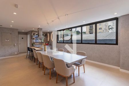 Apartamento para alugar com 43m², 1 quarto e 1 vaga Apartamento para alugar com 43m², 1 quarto e 1 vagaÁrea comum - Salão de festas