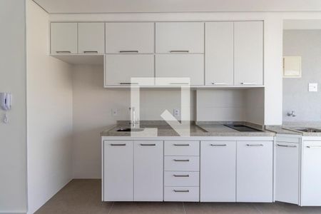 Sala e Cozinha de apartamento para alugar com 1 quarto, 43m² em Vila Clementino, São Paulo