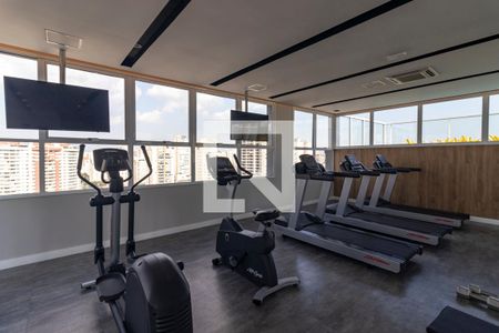 Apartamento para alugar com 43m², 1 quarto e 1 vaga Apartamento para alugar com 43m², 1 quarto e 1 vagaÁrea comum - Academia