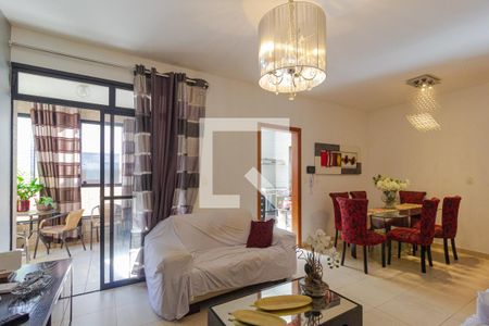 Sala  de apartamento à venda com 3 quartos, 112m² em Buritis, Belo Horizonte