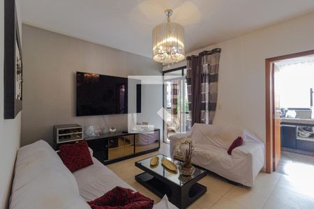 Sala  de apartamento à venda com 3 quartos, 112m² em Buritis, Belo Horizonte