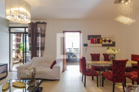 Sala  de apartamento à venda com 3 quartos, 112m² em Buritis, Belo Horizonte