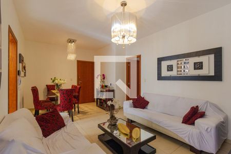 Sala  de apartamento à venda com 3 quartos, 112m² em Buritis, Belo Horizonte