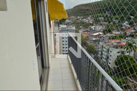 Varanda da Sala de apartamento à venda com 2 quartos, 70m² em Pechincha, Rio de Janeiro
