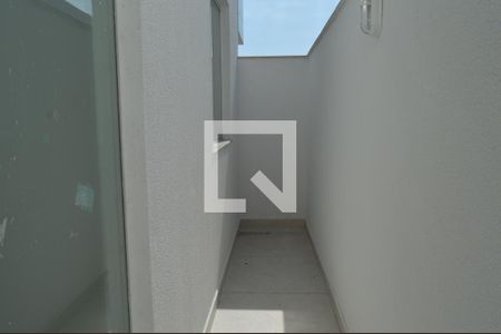 Varanda Sala de apartamento à venda com 2 quartos, 80m² em Alvorada, Contagem