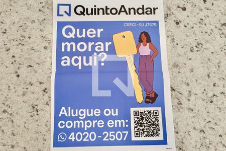 Apartamento para alugar com 65m², 2 quartos e 1 vaga Apartamento para alugar com 65m², 2 quartos e 1 vagaFachada com cartaz QA na janela