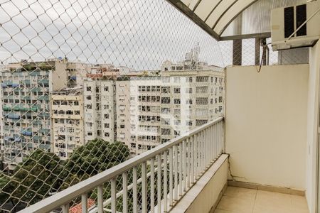 Varanda da Sala de apartamento para alugar com 2 quartos, 120m² em Copacabana, Rio de Janeiro