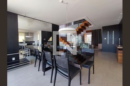 Sala jantar de casa para alugar com 3 quartos, 330m² em Cabral, Contagem