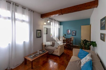 Sala de apartamento à venda com 3 quartos, 120m² em Carmo, Belo Horizonte