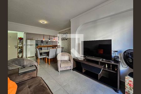 Sala de apartamento para alugar com 3 quartos, 116m² em Jardim Vitoria, Guarujá