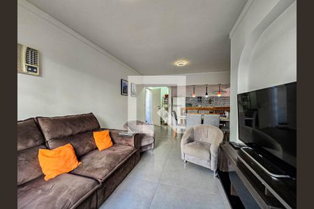 Sala de apartamento para alugar com 3 quartos, 116m² em Jardim Vitoria, Guarujá