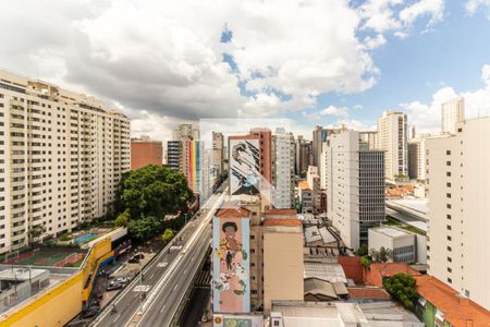 Sala - Vista de apartamento à venda com 2 quartos, 73m² em Santa Cecilia, São Paulo