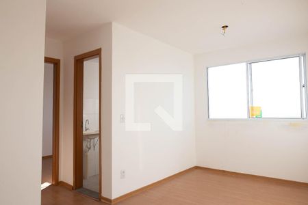 Sala de apartamento para alugar com 2 quartos, 44m² em Parque São Vicente, Mauá