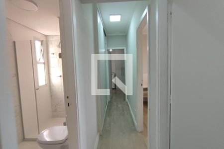 Corredor Quartos de apartamento à venda com 3 quartos, 74m² em Vila Marieta, Campinas