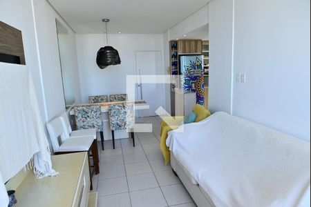 Sala de apartamento para alugar com 1 quarto, 45m² em Vila Assuncao, Praia Grande