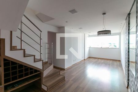 Sala de apartamento à venda com 3 quartos, 170m² em Caiçaras, Belo Horizonte