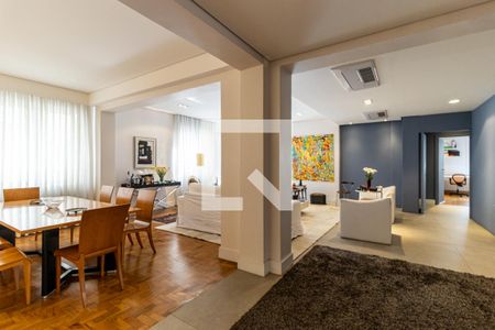 Sala de apartamento à venda com 3 quartos, 200m² em Higienópolis, São Paulo