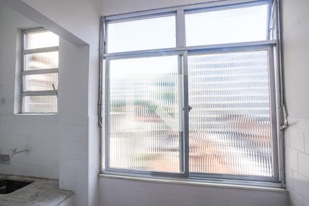 Cozinha de kitnet/studio para alugar com 1 quarto, 40m² em Glória, Rio de Janeiro