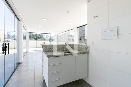 Apartamento à venda com 37m², 2 quartos e sem vagaÁrea comum - Salão de festas