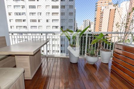 Sacada de apartamento à venda com 2 quartos, 73m² em Vila Nova Conceição, São Paulo