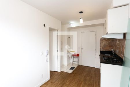 Kitnet_Sala_Cozinha_Serviço de kitnet/studio à venda com 1 quarto, 24m² em Paraíso do Morumbi, São Paulo